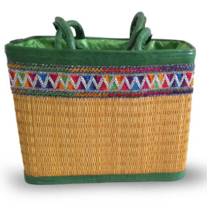 Sac à main en smar Fleur Bleue